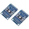 TECNOIOT 2pcs XH-M562 TPA3116D2 Digital Audio Amplifier DC 12V-24V 2x50W Dual Channel