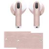 kwmobile Adesivi Auricolari per Apple Airpods 4 - Adesivi in Vinile Color Pelle per Auricolari in-Ear - Tone92