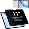 Mamol Magnetico Protezione Schermo Anti Spia per iPad Pro 11 Pollici 2024, Rimovibile Filtro Privacy per iPad Pro 11 Pollice Anti-Spy/Spia Pellicola Protettiva per iPad Pro 11 2024