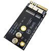 JSERBCM94360CS2 BCM943224PCIEBT2 Adattatore da scheda wireless a NGFF M.2 Key A/E per Macbook OS