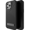 ZAGG Denali Snap Custodia per iPhone 15 Pro Max con cavalletto per telefono, protezione dalle cadute (5 m), custodia per cellulare testurizzata a doppio strato, custodia MagSafe