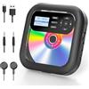 Arafuna Lettore CD ARAFUNA Bluetooth - Lettore CD portatile con altoparlante, batteria integrata adatta per uso esterno, supporta Bluetooth e scheda TF, 7 modalità di riproduzione, connessione multipli