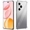 GIOPUEY Cover Compatibile con Honor 400 PRO, TPU Ultrasottile HD Case, Protezione del Cuscino d'Aria - Trasparente