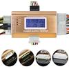 LEAGY 20/24 4/6/8 PIN LCD da 1,8 PC Tester di alimentazione per PC per SATA, IDE, HDD, ATX, ITX, BYI, BTX, PCI-E, connettori color oro