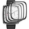 GIOPUEY 3 Pezzi Pellicola Protettiva per Amazfit Active 2 Square, [Piena Copertura] Materiale omposito Protezione Pellicola [Anti-graffio] - Trasparente