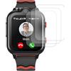 Carneedi 3 pellicole protettive in vetro temperato 4G per bambini GPS Smartwatch