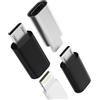 WASRUYI Adattatore ricarica per Lightning femmina a Micro USB maschio(3 Pack) per Apple Jack cavo Android Cellulare microusb connettore per iPhone compatibile per Samsung Galaxy S6 edge+ S7Active adattatori