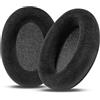 WC StealthZ HD6XX - Cuscinetti auricolari migliorati compatibili con le cuffie Sennheiser serie HD6 di Wicked Cushions e GadgetryTech | Precisione del suono e comfort migliorati | Black
