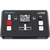 FEELWORLD L1 Plus Multi Camera Video Mixer Switcher con PTZ Controller Chroma Key 4 ingressi HDMI Formato di uscita USB3.0 Touch Screen da 2 pollici Produzione in tempo reale Streaming live