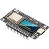 GERUI ESP8266 - Scheda di sviluppo con display OLED da 0,96 pollici, tipo C Dual Core IOT Board 240 MHz modulo WiFi CH340 2414 ~ 2484 MHz
