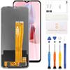 LADYSON Schermo LCD di ricambio per Oukitel C36 per Oukitel C36 display LCD Touch Digitizer kit di riparazione con strumenti (nero senza cornice)