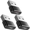 MOELECTRONIX Adattatore USB 3.1 tipo C femmina a USB maschio adatto per Samsung Galaxy S25 S24 Ultra 5G A17 A07 A56 A36 A26 A16 A06 A55 A35 A15 A05 A54 A34 A14 Convertitore da USB-C a USB-A Caricatore di tipo C