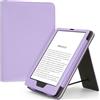 XiflLife Custodia sottile per Kindle Paperwhite da 7/6,8 con cinturino da polso (12a/11a generazione 2024/2021) e Kindle Colorsoft Signature Edition, custodia con supporto e slot per schede, custodia in PU