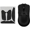 kwmobile Nastro Antiscivolo per Mouse da Gioco Compatibile con Razer Viper V2 Pro Griptape - Facile da Applicare e Sottile - 0,5 mm - nero/bianco