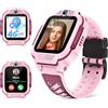 imoo Watch Phone, Smartwatch 4G per bambini con videochiamate HD, Smartwatch per bambini con GPS e monitoraggio in tempo reale, resistenza all'acqua IPX8 (Z3, Rosa)