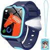 IOWODO Smartwatch Bambini 4G, Orologio Localizzatore GPS con Chiamata Video, Funzione SOS, Telecamera, Giochi Educativi, Batteria 800mAh, Impermeabile, Regalo per Ragazzi e Bambine