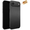 TF Skins Skin compatibile con iPhone 17 Air, pellicola protettiva protettiva protettiva completa a 360° con logo ritagliato (nero opaco)