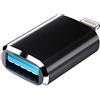 Kefiany Adattatore Lightning a USB Cavo iPhone OTG Tastiera USB Stick Jack Lettore di schede Fotocamera Lettore di schede Mouse Hub 14 13 12 11 Pro Max Mini 8 7 Plus X Ipad Flash Drive Accessori ip-OTG