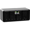 ISDT MASS2 200 W Desktop Super Power Station, uscita 200 W, 6 porte USB-C, controllo APP, Smart Power Allocation, display schermo, raffreddamento attivo