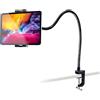 woleyi Collo Oca Supporto Tablet, Porta Tablet Flessibile Regolabile, Braccio Lungo Supporto per Scrivania, Tavolo, Letto, Compatibile con Nintendo Switch, iPad Pro Air Mini, Telefono e 4-12.9