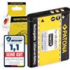 PATONA VBX070 Batteria 700mAh compatibile con Panasonic HX-DC1 DC2 DC3 WA10 Pentax D-Li88 Optio E71 H90 P70 Sanyo Xacti VPC-CG10 Toshiba PX1686 Camileo BW10 Sanyo DB-L80 DB-L80A
