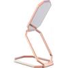 NEO+ Supporto ad anello pieghevole per auto, rotazione a 360°, supporto magnetico per auto, compatibile con iPhone, compatibile con Samsung e altri smartphone (oro rosa)
