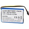 CHUNCAIL CHUNGAIL - Batteria di ricambio per Tomtom 6027A016201, R2 per navigazione GPS (1100 mAh, 3,7 V, agli ioni di litio)