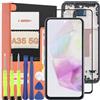 TGHongKy Schermo per Samsung Galaxy A35 5G Display Digitalizzatore Touch Screen LCD per Samsung Galaxy A35 5G SM-A356B Schermo LCD Display + Kit di Riparazione (Nero)