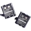 PONDWAY 2 batterie 3,6 V 1650 mAh per Motorola Radio PMR446 Walkie Talkie Talkabout TLKR T92 H2O T82 Extreme T62 T605 H2O T600 T800 AA PMNN4477AR