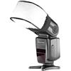 Neewer® Pro Universale Morbido Mini Bounce Softbox Flash Diffusore Cap per On-Fotocamera o Off-Fotocamera Flash Gun, per Canon 430EX II, 580EX II, 600EX-RT, Nikon SB600 SB800 SB900,SB910, Neewer TT520, TT560, TT680, TT850, TT860, Youngnuo YN560, YN565, …