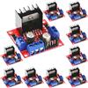 GERUI 10 pezzi L298N Motor Drive Controller Board Modulo Dual H Ponte DC Passeggino per Arduino