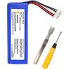 CAESEA Batteria di ricambio 3,7 V 3000 mAh per JBL Flip 4, Flip 4 Special Edition, Flip4, GSP872693 01