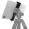 Hersmay Supporto per treppiede per tablet, adattatore per iPad 3, 4, Air 2, Pro Mini 2, 3, Galaxy Tab 3, 4 Pro, Tab S, Microsoft Surface, Google Nexus e la maggior parte dei tablet, selfie stick