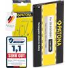 PATONA Batteria EB-BG850BBC Compatibile con Samsung EB-BG850BBE, EB-BG850BBU, Galaxy Alpha SM-G850F