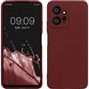 kwmobile Custodia Compatibile con Xiaomi Redmi Note 12 (4G) Cover - Back Case per Smartphone in Silicone TPU - Protezione Gommata - viola bordeaux
