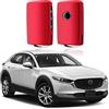 SHAOHAO Compatibile con Mazda 3 CX30 2019 2020 2021 2022 2023 /CX5 CX8 2020-2023 Custodia per chiavi dell'auto in silicone, cover per telecomando dell'auto, custodia protettiva, rosso