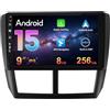 MISONDA 2 Din Per Subaru Foreste/Impreza WRX STI 2008-2014 Android 12 Autoradio Stereo 9 Pollici IPS con GPS,BT, Carplay, Android Auto,Mirror Link, DSP, Radio AM/FM/RDS, Wifi 4G,USB,DAB,Retrocamera 8G+256G
