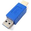 SYSTEM-S Convertitore da USB A 3.0 Maschio a USB Tipo B Femmina
