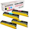 universo cartuccia® 4 toner color compatibili per Epson Aculaser C1600 CX16 CX16DN CX16DNF CX16DTNF CX16NF - C 1600 + CX 16 DN DNF DTNF NF - KIT 4 COLORI 1 BK + 1 CY + 1MA + 1YE alta capacita'
