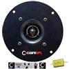 Ciare 1 CIARE CT267 CT 267 tweeter driver nero da 5 13 cm 130 mm di diametro 150 watt rms 300 watt max impedenza 4 ohm 105 db spl auto, 1 pezzo + condensatore e 5 sticker omaggio