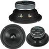 Pyle 1 altoparlante compatibile con PYLE PDMR6 diffusore midrange 16,50 cm 165 mm 6,5 diametro 150 watt rms 300 watt max impedenza 8 ohm casa, 1 pezzo