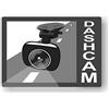 imaggge.com Set di 4 adesivi rettangolari per dashcam