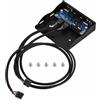 Bewinner Pannello Frontale Multifunzionale, Usb2.0 HD-Audio Pannello Frontale Floppy da 3,5 9Pin a 2 Interfaccia Usb2.0 con Spina Audio Mic, Costruzione in Metallo Resistente, Resistente all'Usura