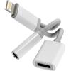zoyuzan Adattatore 3.5mm Jack Cuffie per Iphone Accessori Cuffiette Rapida Ricarica Lightning Aux Cavo per Apple 14 13 12 11 Pro Max 7 8 Plus X XS XR per iPad Air Sdoppiatore Headphone Auricolari Spinottoper