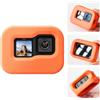 TELESIN Custodia Galleggiante per GoPro Hero 13/12/11/10/9, Arancione