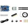Waveshare SIM7600G-H M.2 4G Hat for Raspberry Pi LTE CAT4 High Speed Global Coverage Multi Band 4G/3G/2G Communication and GNSS Positioning