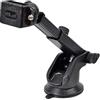 HYS Supporto per walkie talkie per auto, supporto radio a 2 vie, per cruscotto, parabrezza, finestra, radio a 2 vie, Compatibile con Baofeng Kenwood, Motorola Talkabout radio
