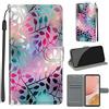 TOMYOU Custodia per Samsung Galaxy A72 4G /5G, Cover Samsung Galaxy A72 5G Libro, Custodia in Pelle PU Premium Magnetica Portafoglio Samsung Galaxy A72 (6.7 pollici)