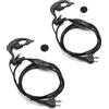 NEWASHAN 2 x Auricolari G-Style Cuffie Mic PTT per Midland Talkie Walkie G7 G7Pro G8 G9 G9Pro G12 GXT5 M24 M48 XT70 X-talker Radio