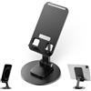 DHSUN Supporto per tablet regolabile in altezza con pieghevole, girevole a 360°, supporto retrattile